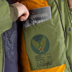 P1G-TAC ПАРКА M-51 FISHTAIL OLIVE GREEN UA281-29966-OG