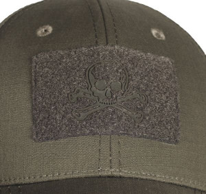 M-TAC БЕЙСБОЛКА ТАКТИЧНА FLEX РІП-СТОП PIRATE SKULL DARK OLIVE