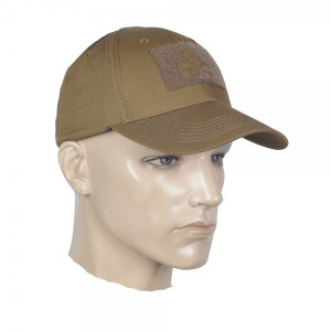 M-TAC БЕЙСБОЛКА ТАКТИЧНА FLEX РІП-СТОП PIRATE SKULL COYOTE BROWN