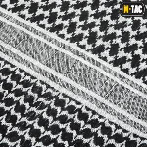 M-TAC ШАРФ ШЕМАГ ПЛОТНЫЙ WHITE/BLACK