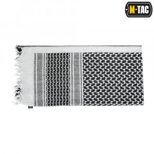 M-TAC ШАРФ ШЕМАГ ПЛОТНЫЙ WHITE/BLACK