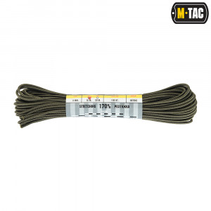 M-TAC ПАРАКОРД SHOCK-CORD 3MM OD GREEN 15М