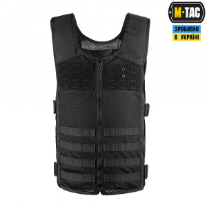 M-TAC ЖИЛЕТ ПОЛІЦІЯ LITE BLACK