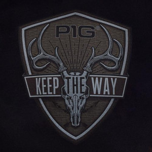 P1G-TAC ФУТБОЛКА DEER HUNTER BLACK UA281-29891-BK-DHN