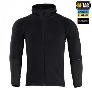 M-TAC КОФТА HOODIE POLARTEC SPORT BLACK