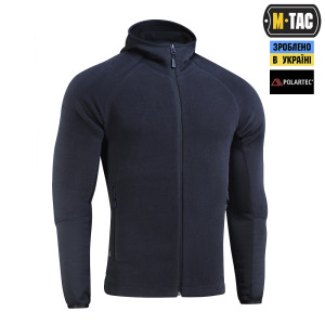 M-TAC КОФТА HOODIE POLARTEC SPORT DARK NAVY BLUE