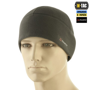 M-TAC ШАПКА WATCH CAP ФЛІС LIGHT POLARTEC DARK GREY