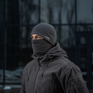 M-TAC ШАПКА WATCH CAP ФЛІС LIGHT POLARTEC DARK GREY