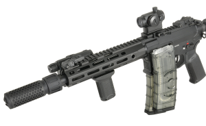 BATTLEAXE МАГАЗИН ПОЛІМЕРНИЙ TRANSLUCENT AR15 150RD 27659