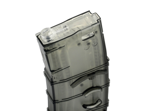 BATTLEAXE МАГАЗИН ПОЛІМЕРНИЙ TRANSLUCENT AR15 150RD 27659