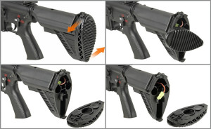 DOUBLE BELL АВТОМАТ HK416 BY-801S BLACK HS1074