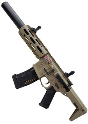 AMOEBA АВТОМАТ M4 HONEY BADGER AM-014 DARK EARTH TAN BLACK HS1452