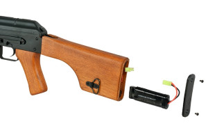 JING GONG ПУЛЕМЁТ РПК-74 JG1101 EBB FULL METAL BLACK 23715