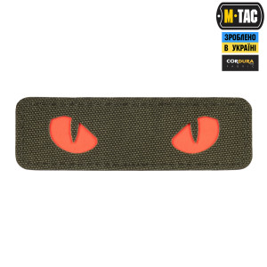 M-TAC НАШИВКА CAT EYES LASER CUT RANGER GREEN/RED/GID