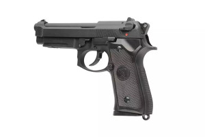 KJW ПИСТОЛЕТ BERETTA M9A1 METAL GREEN GAS BLACK HS2419