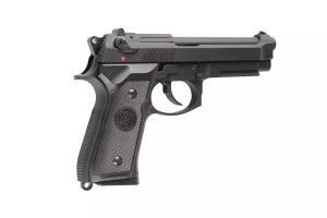 KJW ПИСТОЛЕТ BERETTA M9A1 METAL GREEN GAS BLACK HS2419