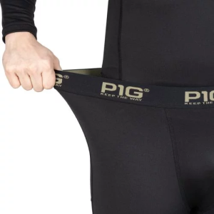 P1G-TAC ТЕРМОБЕЛЬЕ ДЕМИСЕЗОННОЕ BASE LEVEL 1 ACTIVE BLACK UA281-60022-L1-BK