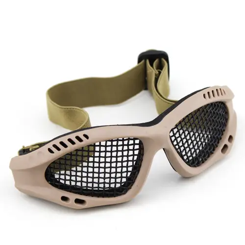 WOSPORT ЗАЩИТНЫЕ ОЧКИ СЕТКА V2 TAN 20375