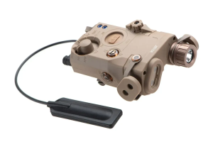 ТАКТИЧНИЙ МОДУЛЬ PEQ-15 RED DOT LED LIGHT FIT TAN 31716