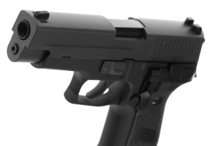 WE СТРАЙКБОЛЬНИЙ ПІСТОЛЕТ P226 SIG SAUER METAL GREEN GAS HS3002