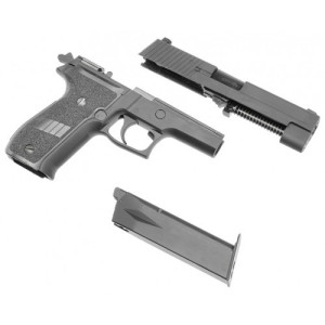 WE СТРАЙКБОЛЬНИЙ ПІСТОЛЕТ P226 SIG SAUER METAL GREEN GAS HS3002