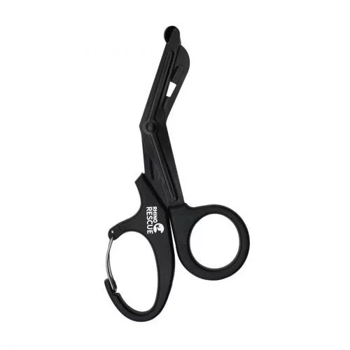 RHINO RESCUE НОЖНИЦЫ АТРАВМАТИЧЕСКИЕ TRAUMA SCISSORS 19 CM BLACK CPBJ0082