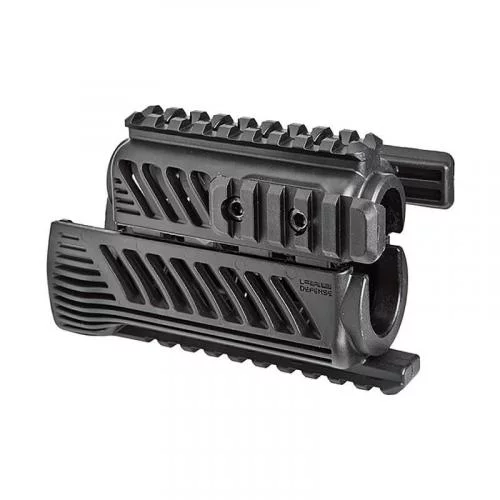 FAB DEFENSE ЦЕВЬЕ AKS 74U POLYMER QUAD RAIL HANDGUARD BLACK KPRB