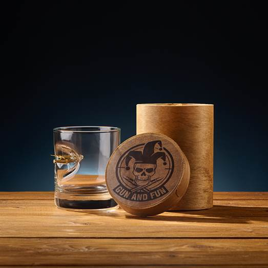 GUN AND FUN СТАКАН ДЛЯ ВІСКІ З FPV