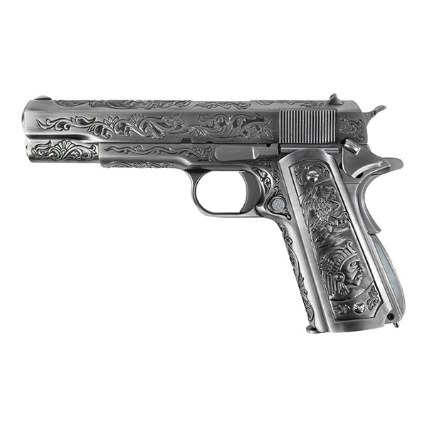 WE ПИСТОЛЕТ M1911 МЕТАЛЛ SILVER HS2796