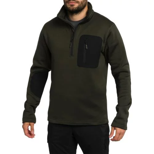 MIL-TEC ТЕРМОРЕГЛАН THERMO-FLEECE ZIP PULLOVER OLIVE 10817001