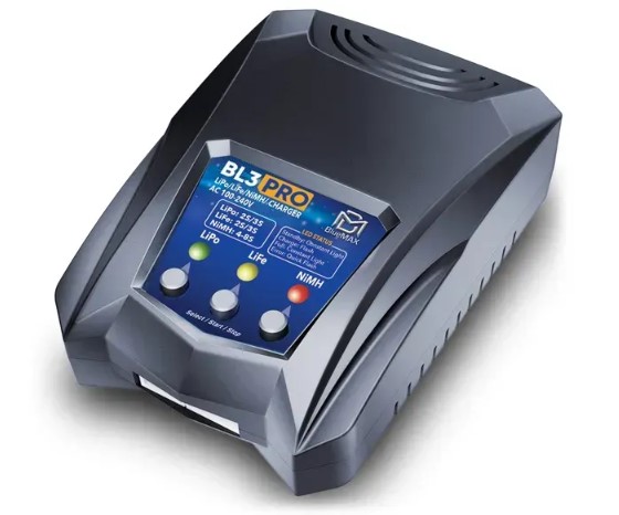 BLUEMAX ЗАРЯДНОЕ УСТРОЙСТВО BL3-PRO COMPACT SMART CHARGER FOR NIMH/LIPO/LIFE 34339