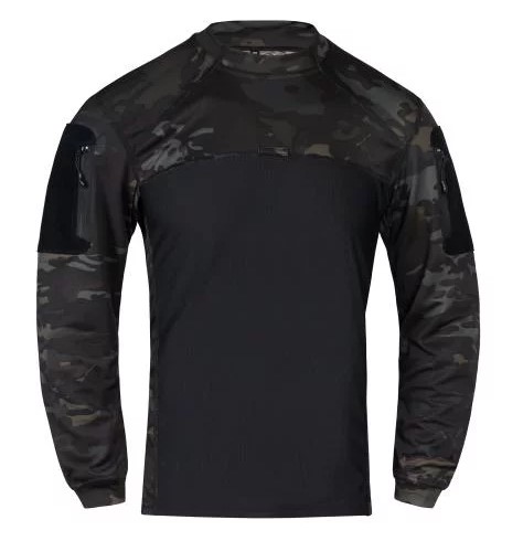 P1G-TAC ФУТБОЛКА ПОЛЬОВА LACERTA L/S MULTICAM BLACK