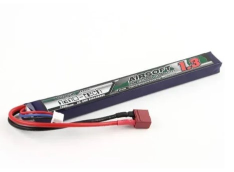 TURNIGY АККУМУЛЯТОР NANO-TECH LIPO 7.4V 1300MAH 25-50C T-CONNECTOR 14061