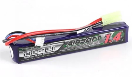 TURNIGY АКУМУЛЯТОР NANO-TECH LIPO 7.4V 1400MAH 15-25C 5489