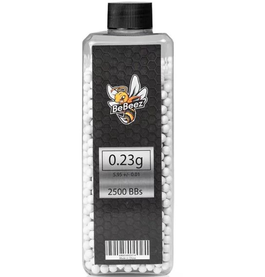 BEBEEZ СТРАЙКБОЛЬНІ КУЛІ 0.23 2500 BBS 33946