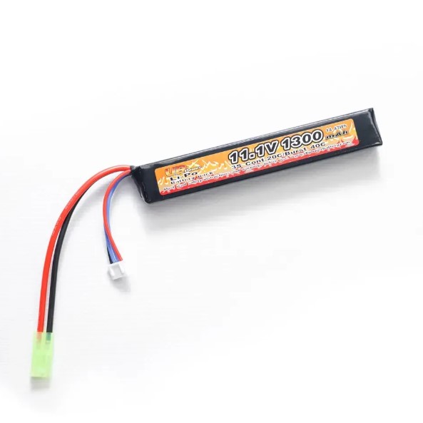 VBPOWER АККУМУЛЯТОР 11.1V 1300MAH 20C LIPO STICK 34250