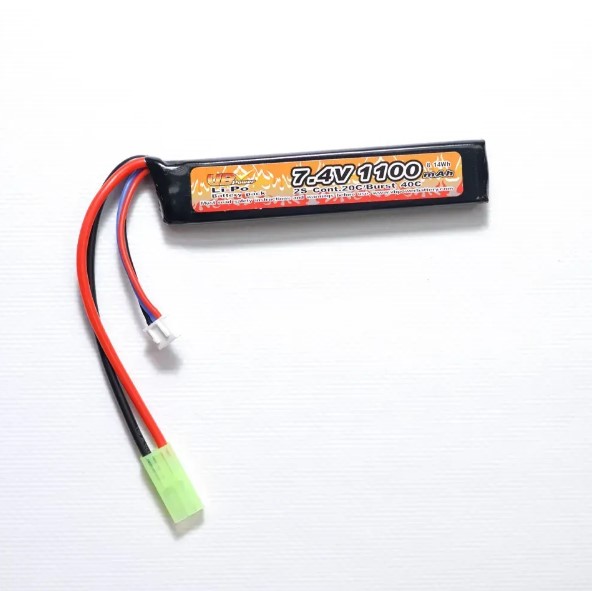 VBPOWER АККУМУЛЯТОР 7.4V 1100MAH 20C LIPO 34245