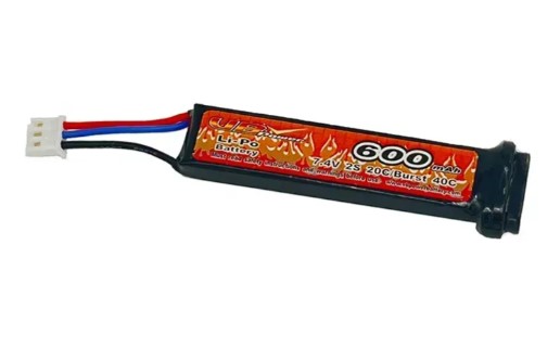 VBPOWER АКУМУЛЯТОР 7.4V 600MAH 20C LIPO AEP 34243
