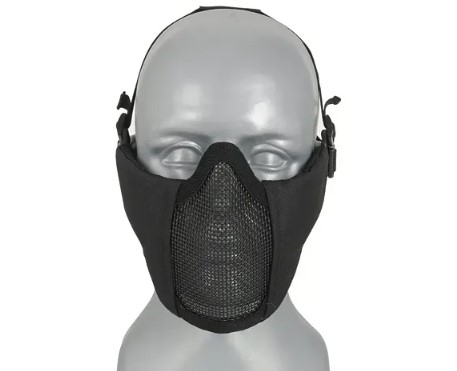 WOSPORT ЗАЩИТНАЯ МАСКА WST STEEL MESH MASK BLACK 19825