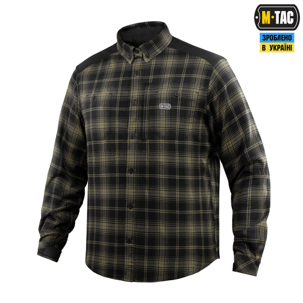 M-TAC РУБАШКА REDNECK SHIRT BLACK/TAN
