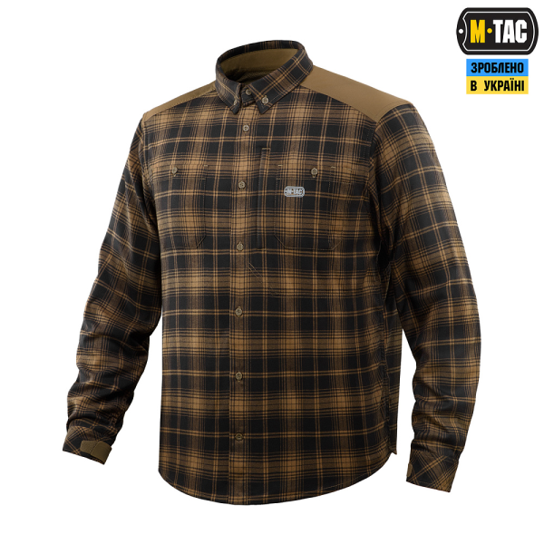 M-TAC РУБАШКА REDNECK SHIRT COYOTE/BLACK