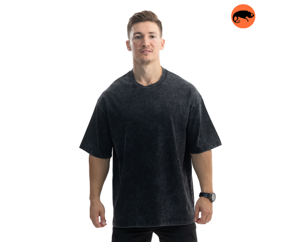 CHAMELEON ФУТБОЛКА WORNOUT BLACK YB66-01