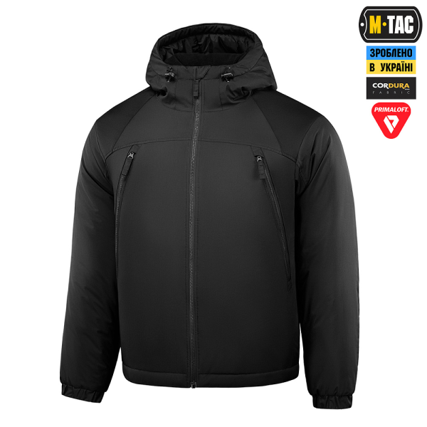 M-TAC КУРТКА ЗИМНЯЯ ALPHA BASIC PRIMALOFT BLACK