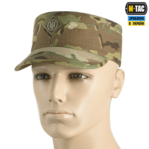 M-TAC КАШКЕТ-МАЗЕПИНКА З ГЕРБОМ ПАРАДНА РІП-СТОП MC