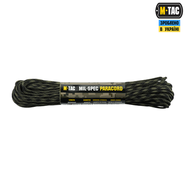 M-TAC ПАРАКОРД 550 MIL-SPEC BLACK FOREST 15М