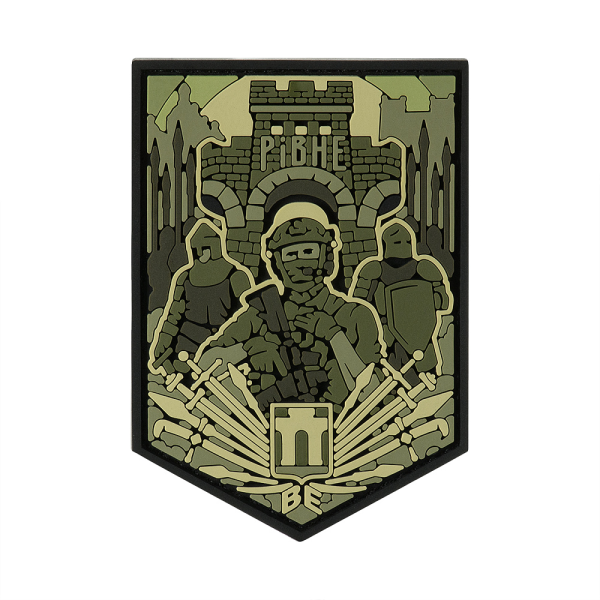 BRAND ELEMENT НАШИВКА РІВНЕ OLIVE