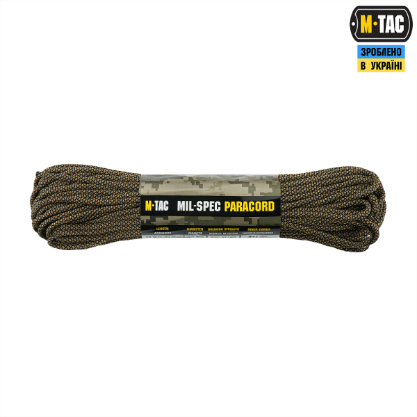 M-TAC ПАРАКОРД 550 MIL-SPEC COYOTE DIAMOND 30М