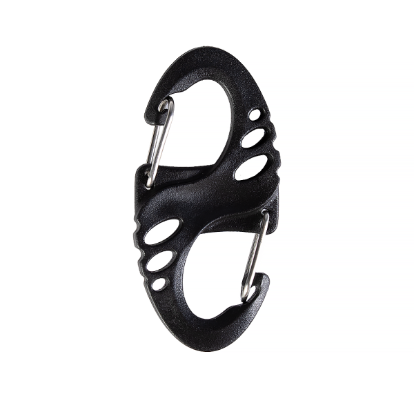 CAMO-TEC ПЛАСТИКОВИЙ КАРАБІН S-HOOK BLACK 9486