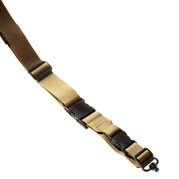 FRAG ОРУЖЕЙНЫЙ ТРЁХТОЧЕЧНЫЙ РЕМЕНЬ С АНТАБКОЙ QD COYOTE