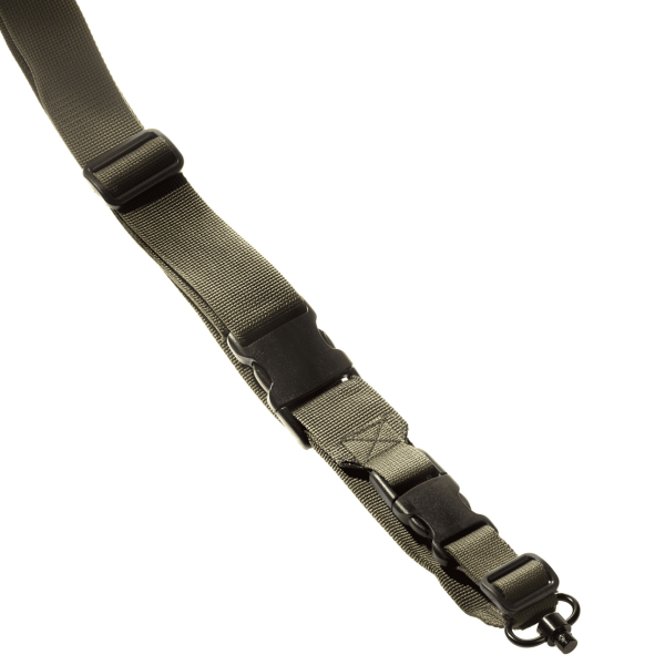 FRAG ОРУЖЕЙНЫЙ ТРЁХТОЧЕЧНЫЙ РЕМЕНЬ С АНТАБКОЙ QD OLIVE